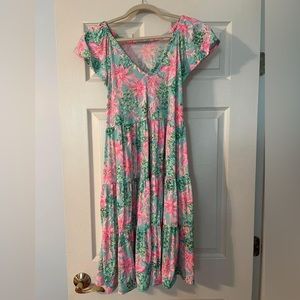 Lilly Pulitzer Flutter Sleeve Dress